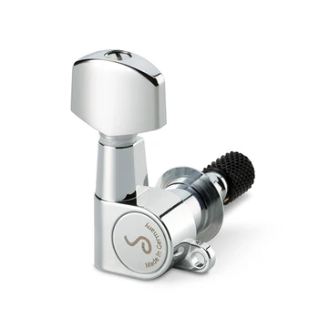 

10040223.01.55 M6 Mini toplocking kit single bulb mechanics, 3l + 3 P, small, Chrome, Schaller