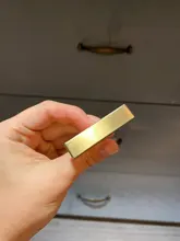 Hardware Furniture-Handle Drawer-Knobs Pulls Kitchen Cupboard Gold Matte Aluminum-Alloy