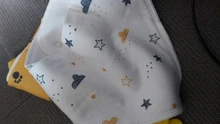 Bibs Drool-Bib Baby-Bandana Super-Absorbent Girls Boys 100%Organic-Cotton with Teething-Toys