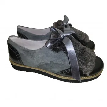 

Shoes type blucher for girl or girl with platform Pirufín