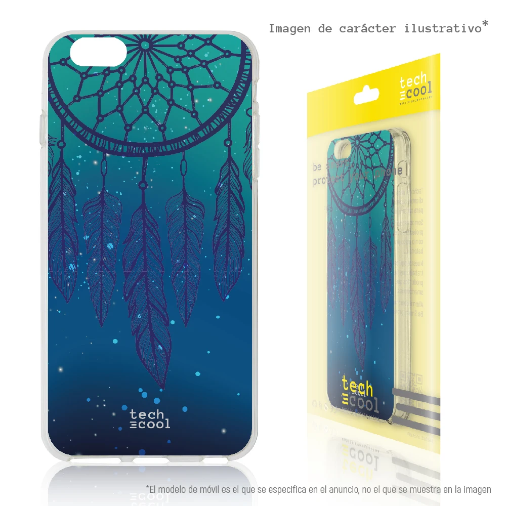 FunnyTech®Чехол-подставка для Xiaomi Silicone Mi9 L Dreamcatcher Galaxy Green