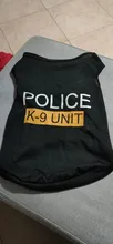 Traje de policía para Cosplay de perros y gatos, chaleco elástico negro, camiseta de cachorro, accesorios, ropa, disfraces