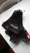 GIYO-cubrezapatos térmicos reflectantes para ciclismo, para hombre y mujer, con cierre automático