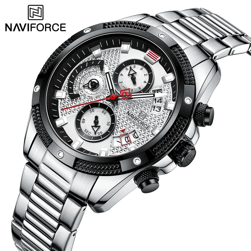 

Gift Father's Day 2022 Men's Luxury Stainless Steel Wrist Watches for Male Casual Sport Luminous Original Relogio Masculino