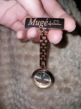 Broche personalizado grabado con tu nombre, Pin de solapa de acero inoxidable, de alta calidad, oro rosa, Fob, reloj de enfermera