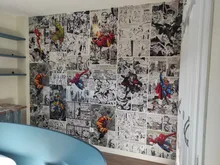 3D Wallpaper Mural Milofi Childrens Comic Boy Custom Cartoon Poster-Decoration Theme-Background-Wall