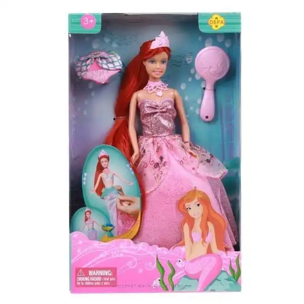 Doll Princess Mermaid DEFA Lucy, 2 in 