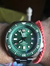 SD1970 Steeldive Brand 44MM Hombres NH35 Reloj de buceo con bisel de cerámica