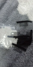 Alileader 12 unids/lote Peluca de pelo peluca tapa peines para extensiones y Clips con encaje para peluca Cap