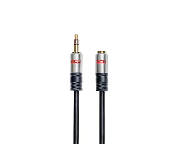 

DCU AUDIO CONNECTION CORD JACK 3.5mm MALE-FEMALE 1.5 METERS