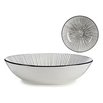 

Deep Plate Black Porcelain (Ø 20 cm)