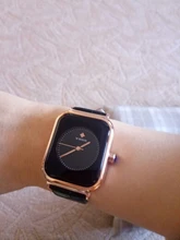 WWOOR-Reloj de pulsera de cuarzo para mujer, accesorio de marca superior de lujo, de cuero negro, elegante, a la moda, 2020