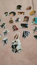 10/30/50/100 unids/pack Anime ataque en Titán pegatinas de grafiti para ordenador portátil de ordenador de monopatín Calcomanía para equipajes juguete
