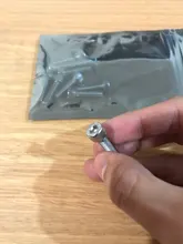 Screw Head-Cap Allen Bolt Hex-Socket Hexagon Black-Grade Stainless-Steel DIN912 M8 10pcs