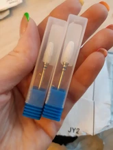 Dmoley-brocas de cerámica de tungsteno para uñas, accesorios de manicura y pedicura