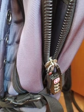 Mini candado de aleación portátil para equipaje de viaje al aire libre, mochila con cremallera, bolso de mano seguro, antirrobo, combinación de código, bloqueo de número