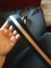 HJKL-bolsas de cinturón de colores para mujer, accesorios de regalo, correa ajustable de arcoíris, colgador de hombro, correas de bolso, Asa decorativa, regalo