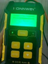 KONNWEI-probador Digital de batería de coche, herramienta de prueba de capacidad de batería automotriz, KW208, 12V, 100-2000CCA