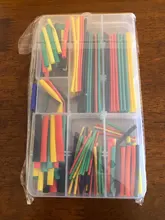 Heat-Shrink-Tubing-Wire-Cable Sleeving Assorted Shrinking Polyolefin-Insulation 8-Sizes