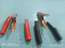 Hot Car Alligator Clips Battery Clamps Crocodile Clip 100A Red+Black