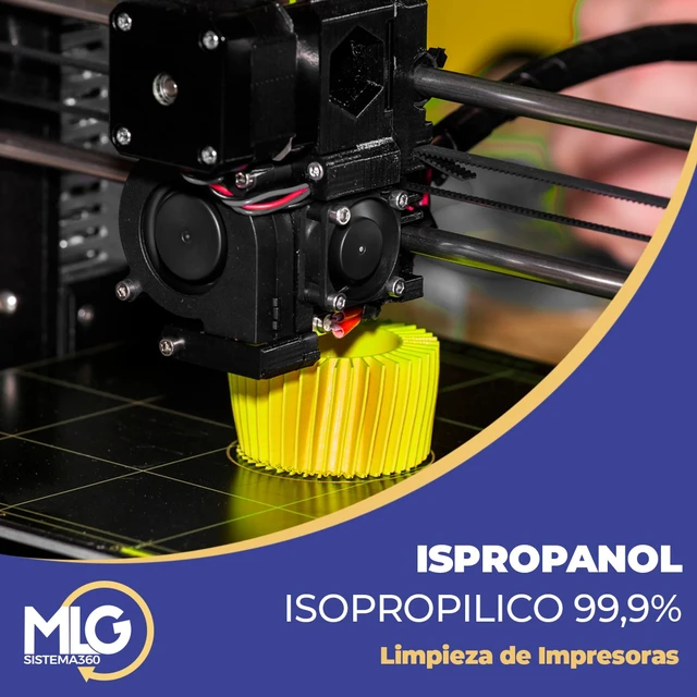 Alcohol Isopropílico para impresión 3D