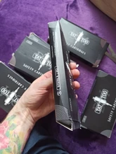 Cartucho para tatuar agujas RL RS RM M1, aguja de tatuaje esterilizada de seguridad, desechable, para máquinas de cartucho, agarres