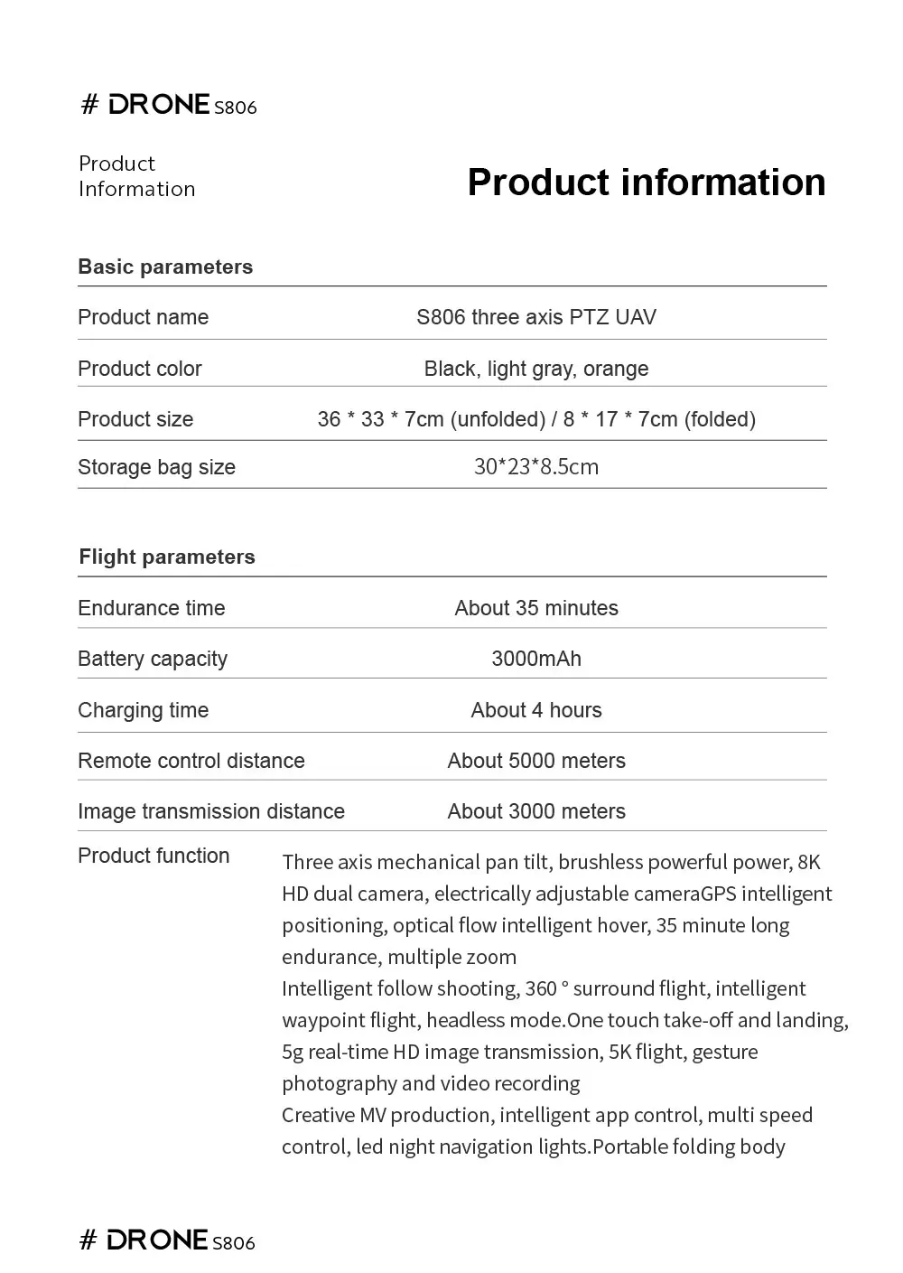 MFM 3-Axis EIS Camera Drone GPS 8K 35min 360° Obstacle Avoidance Professional 5G FPV 1.5Km Long Distance Brushless Icat8 Dron 4K