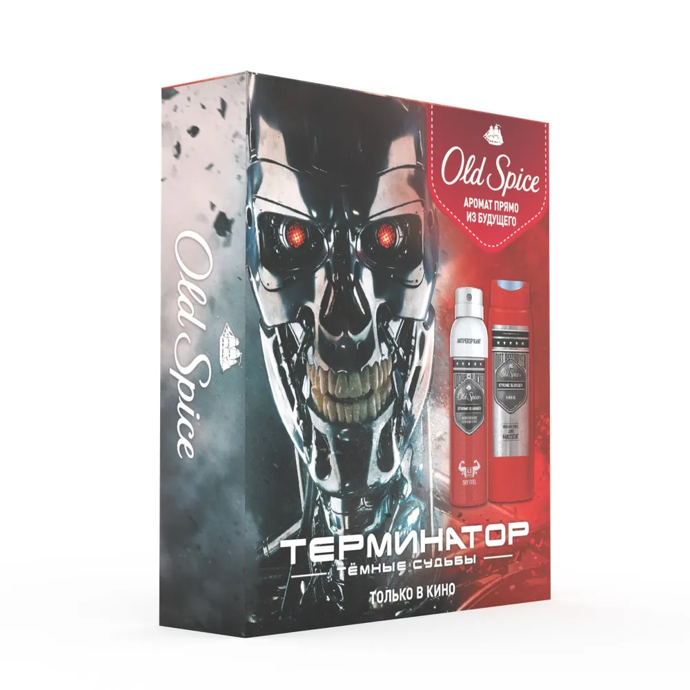 ПН OLD SPICE Аэроз дезод А/П OdBlock StrngSlug 150мл+Гель_Д/Душа+Шмп 2в1 Dirt Destroyer Sport 250мл