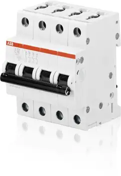 

Automatic switch quadrupole 4A ABB S200 2CDS254001R0044 (6 SC, C)