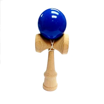 

1pc Wooden KENDAMA 18cm Traditional solid JAPAN Toy Outdoor indoor BLUE COLOUR Birthday Party Favor Pinata Bag Filler Game Gift