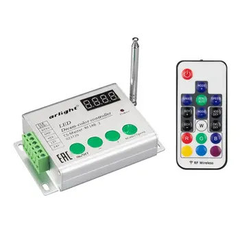 

023729 controller cs-master-rf14b-2 (5-24V, remote control 14kn) 1 pc Arlight