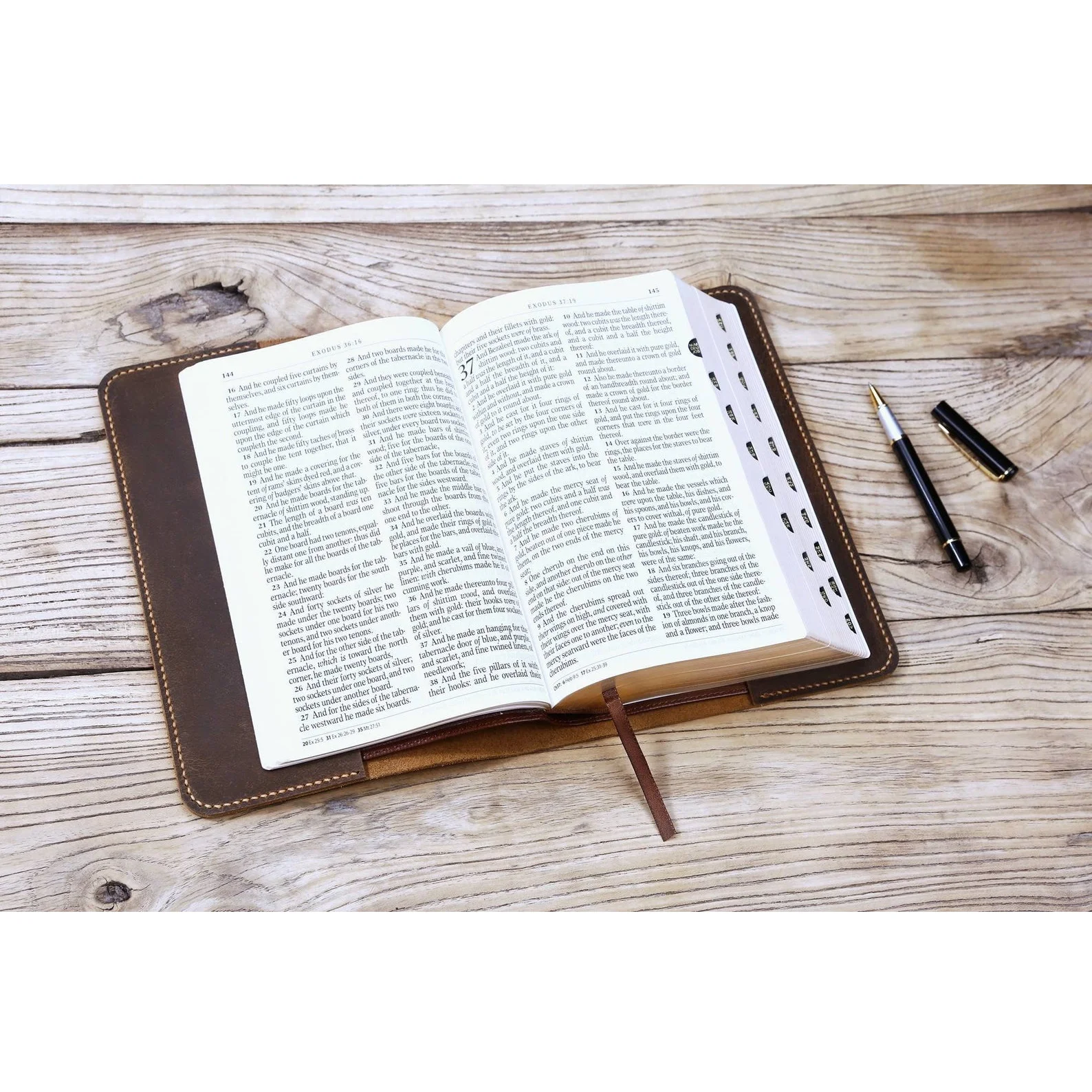 Personalized Leather Bible, Custom Bible, Engraved Bible, Christian