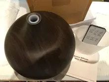 Aromatherapy-Diffuser Essential-Oil Ultrasonic-Air-Humidifier Wood-Grain Electric Remote