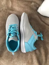 Zapatillas de deporte de cuero sintético para mujer, zapatos informales transpirables planos para correr