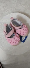 Zapatos de verano para recién nacidos, suela suave, antideslizante, liso con volantes, primeros pasos, 2019