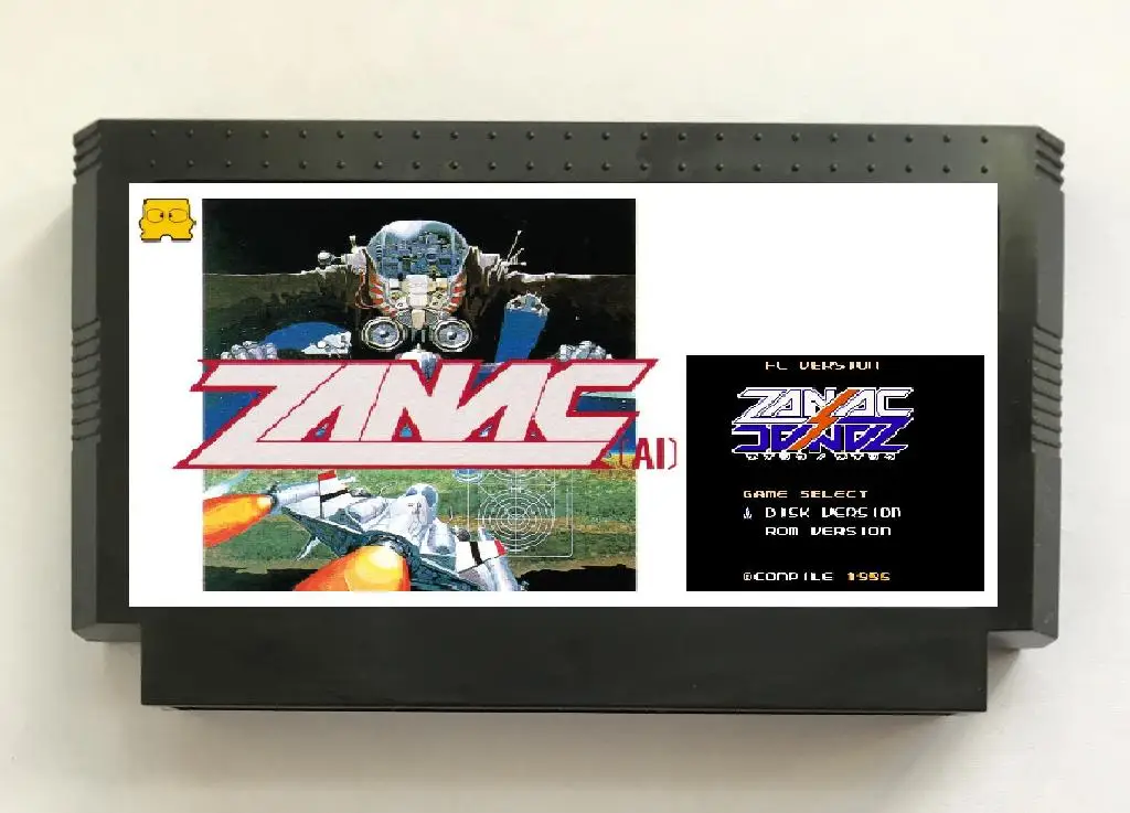 Cartucho de Jogos Zanac Fds para Console Nes fc