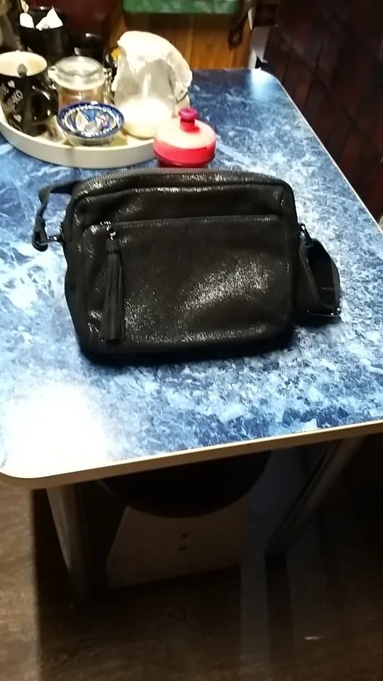 Genuine Leather Crossbody Bag photo review