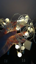 String Bulbs Light-Decoration Globe Patio Wedding Party Garden Outdoor with 80led Whtie