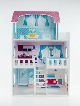 

Doll Houses PAREMO House Valerie Charm interior and furniture 6 pieces for children toys for kids game furniture dolls doll houses furniture for bed for accessories
