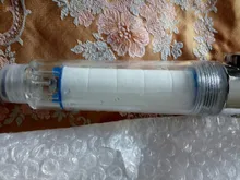 ZhangJi, cuidado de la piel, alta presión, agua purificada, cabezal de ducha de 3 modos reemplazable, elemento de filtro de algodón PP, boquilla de lluvia rociadora