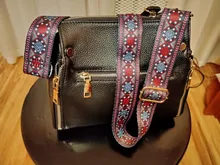 Bag Strap Hanger Handbag-Accessories Ornament Decorative Obag-Handle Colored-Belt Rainbow