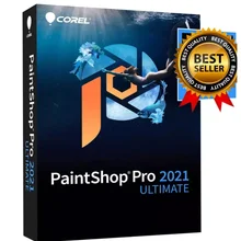 Corel PaintShop Pro 2021 Ultimate | Logiciel d'édition de photos et de conception graphique PLUS créative