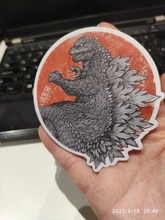 Calcomanías coche en vinilo Pegatinas para portátil Pegatinas protector impermeable película Godzillas lápiz Matt lanzador Tabla de Skate de nevera equipaje decorar