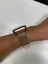 Correa para Apple Watch, correa de metal de 44mm y 40mm para Apple watch 6 5 4 3 SE para iWatch de 42mm y 38mm