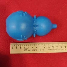 Toy Balls Chew-Toys Tooth-Cleaning-Balls Interactive-Rubber Pet-Dog Food Teeth Cat Gourd