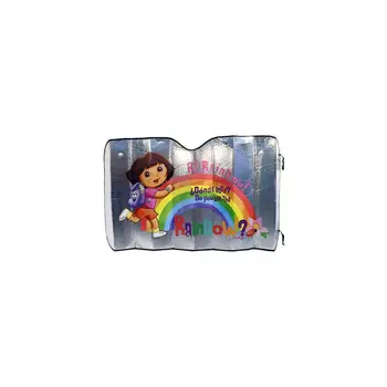 

Front sunshade aluminized car Dora the Explorer sponge red 130x70 cm