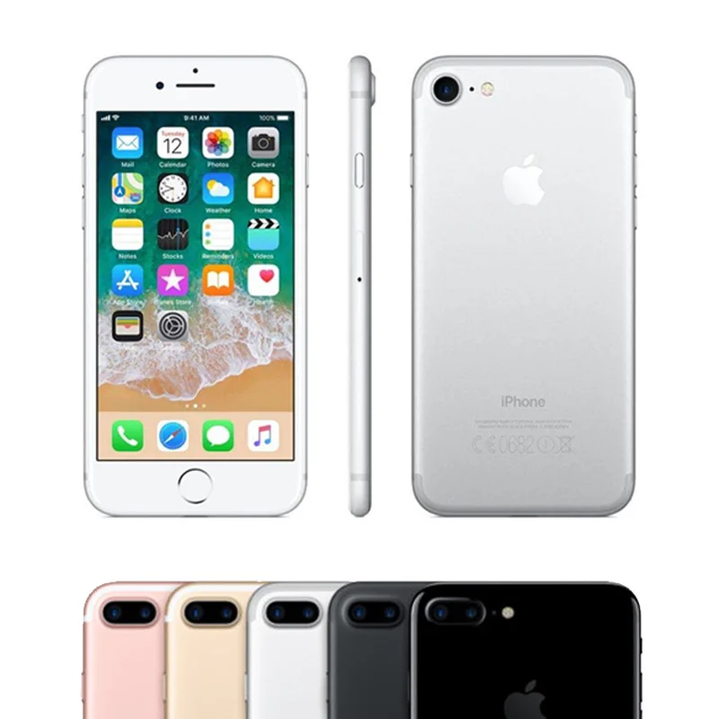 Mobile iPhone X/XR/XS MAX/7/7 PLUS/8 Black Pink gold silver gray Special 32 64 128 256 GB Apple unlocked free shipping second hand