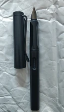 Estándar de oficina clásico negro mate verde pistola negro Nib pluma estilográfica regalo