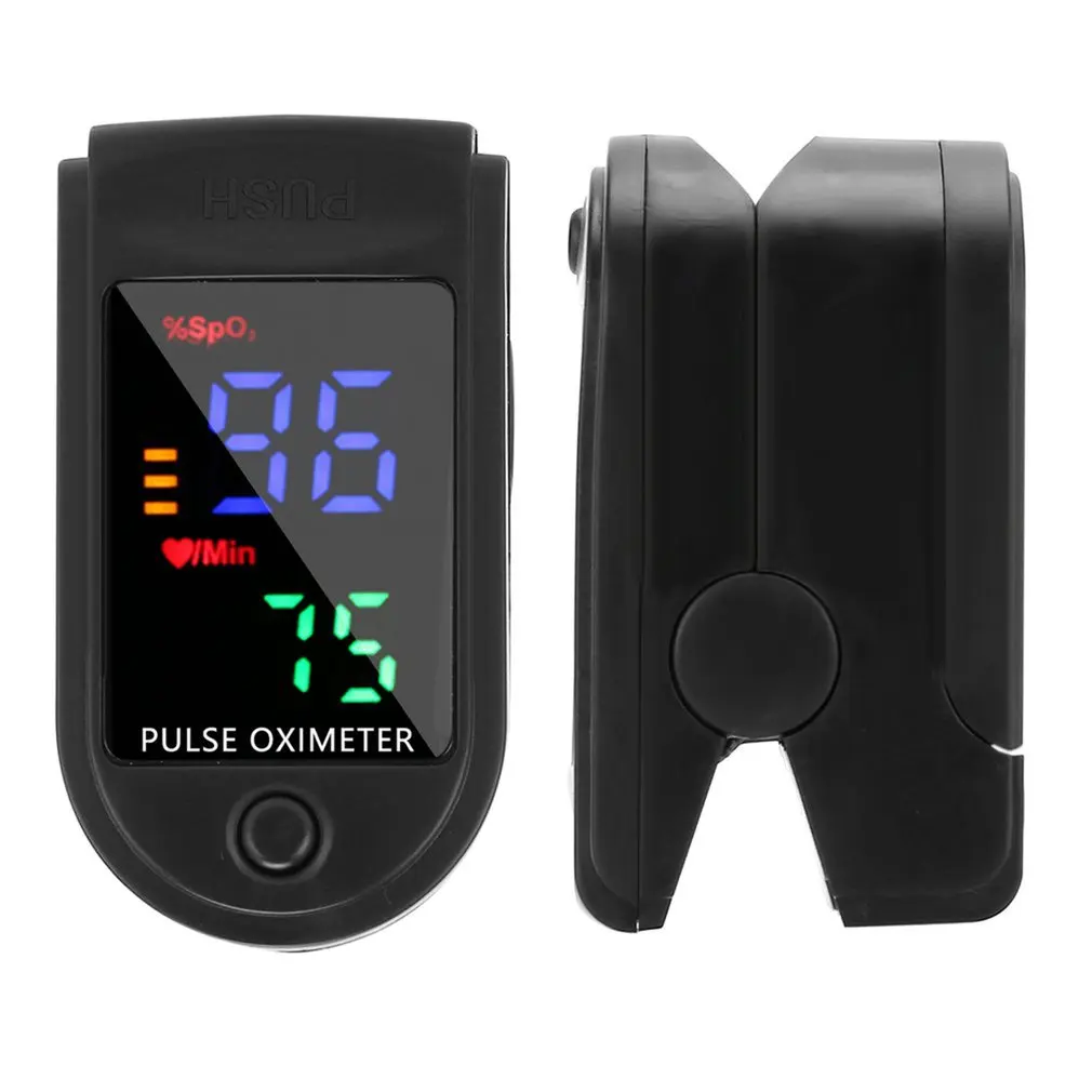 Portable Finger Oximeter SpO2 PR Oxymeter OLED Fingertip Pulse Oximeters Blood Oxygen Saturation Meter Heart Rate Monitor