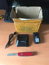 Baofeng-bandeja de carga de accesorios Baofeng con adaptador y cable de cargador para Baofeng UV-3R + Plus